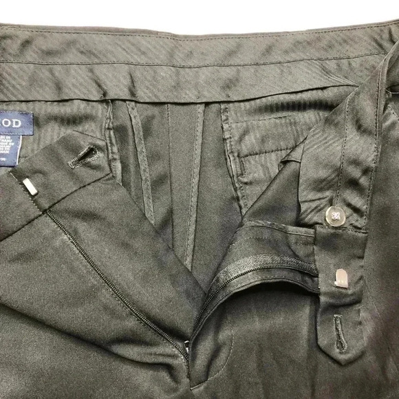 Izod  Black Dress Pants Size 34 - Picture 8 of 16